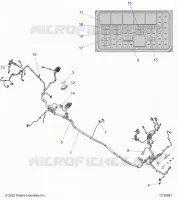 ELETTRICO, WIRE HARNESSES, CHASSIS