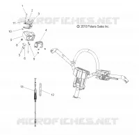 MOTORE, ACCELERATORE CONTROL ASM.