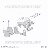 BRAKES, PINZA FRENO ANTERIORE