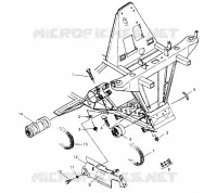 TRANSMISSIONE ANTERIORE MONTAGGIO XPLORER 4X4 W959140 (4930223022B003)