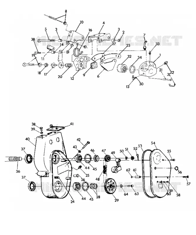FRENO and carter della catena All Swedish Snowmobiles Less SuperTrak, WideTrak   Lite (4922482248001A)