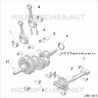 ENGINE, ALBERO MOTORE