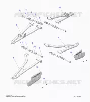 SOSPENSIONI ANTERIORI CONTROL ARMS