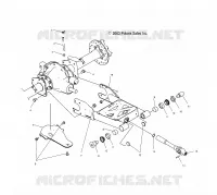 SWING ARM/ASSE POSTERIORE MOUNTING