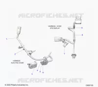ELETTRICO, WIRE HARNESS, HOOD, ELEC. START