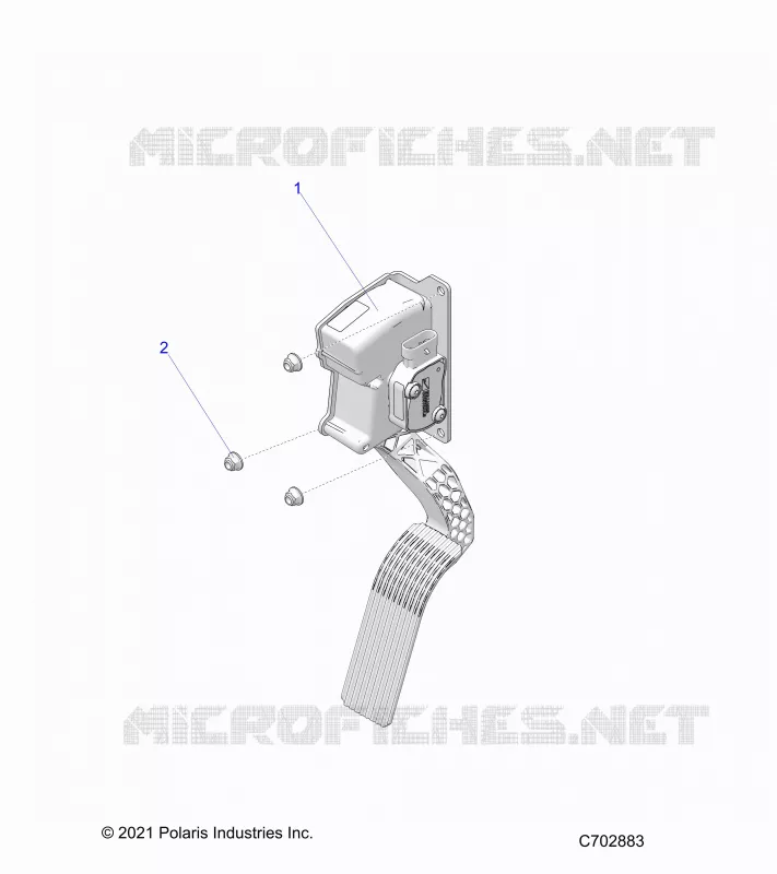ENGINE, ACCELERATORE PEDALE