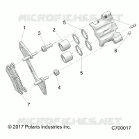 FRENO ANTERIORE CALIPER