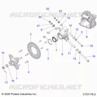 SUSPENSION, PORTAPACCHI POSTERIORE