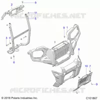 PARAURTI ANTERIORE AND MOUNTING