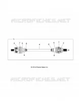 TRASMISSIONE, FRONT HALF SHAFT