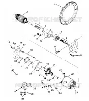 AVVIAMENTO MOTORE XLT TOURING 0952857 and  EUROPEAN XLT TOURING E952857 (4929172917D002)