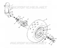 RUOTA ANTERIORE MONTAGGIO 2x4 300 W947530 (4926742674B002)