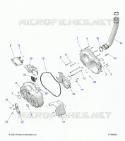 TRASMISSIONE, CLUTCH COVER AND DUCTING