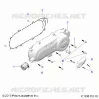 TRASMISSIONE, CLUTCH COVER AND DUCTING
