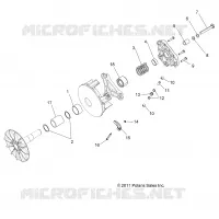 TRASMISSIONE, PRIMARY CLUTCH