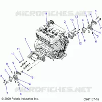 MOTORE, MOUNTING &amp; LONG BLOCK