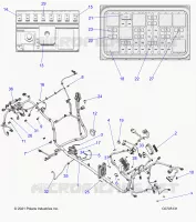 ELETTRICO, WIRE HARNESS, CHASSIS