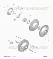 TRASMISSIONE, CLUTCH, SECONDARY