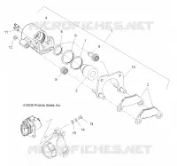 FRENO POSTERIORE CALIPER