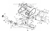 COPERCHIO FRIZIONE ASSEMBLY 6x6 400L, U.S. W 958740, SWEDISH S958740 and NORWEGIA (4930273027C009)