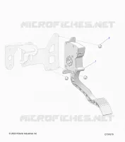 ENGINE, ACCELERATORE PEDALE