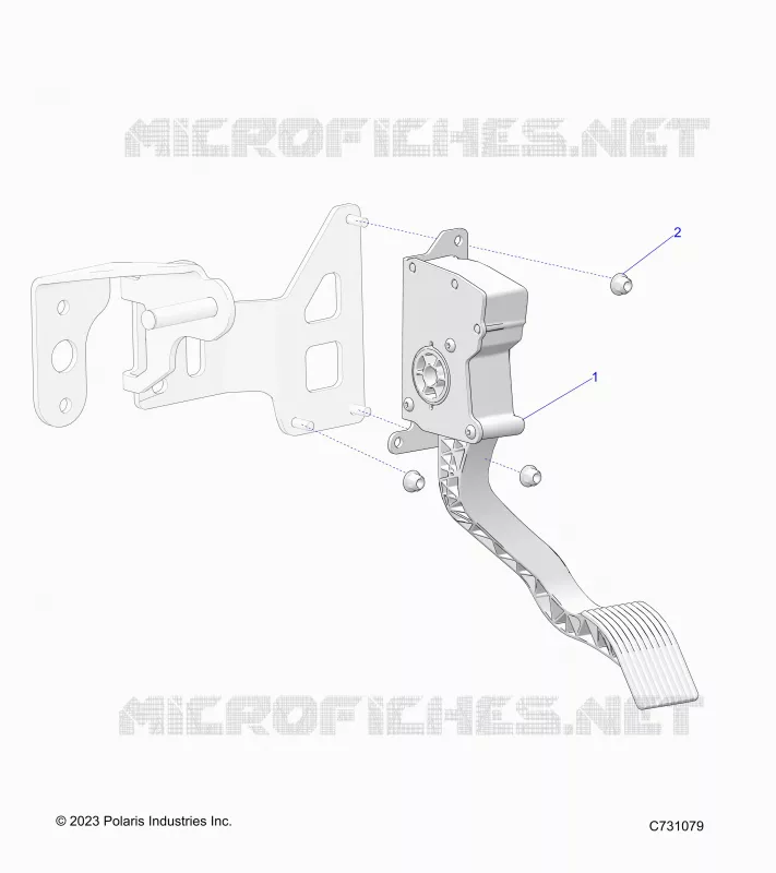 ENGINE, ACCELERATORE PEDALE