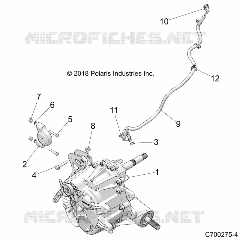 DRIVE TRAIN, MAIN SCATOLA INGRANAGGI MONTAGGIO