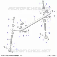 SUSPENSION, BARRA DI STABILIZZAZIONE