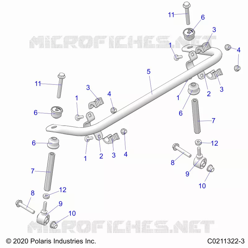 SUSPENSION, BARRA DI STABILIZZAZIONE