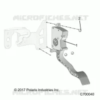 ENGINE, ACCELERATORE PEDALE