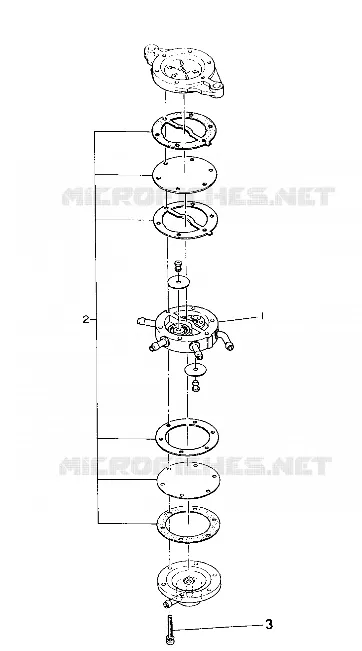 POMPA DI BENZINA ASSEMBLY 500 XLT (4921662166038A)