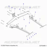 SOSPENSIONE POSTERIORE CONTROL ARMS