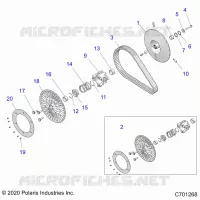 TRASMISSIONE, SECONDARY CLUTCH