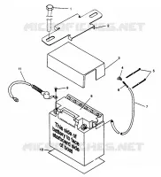BATTERIA BOX SLTX B964590 and Intl. SLTX I964590 (4935783578B005)