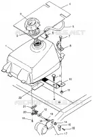 CARBURANTE TANK Sportsman 400L W97AC38C (4939673967A013)