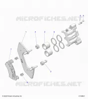FRENO ANTERIORE CALIPER