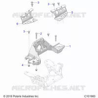 TELAIO, BULKHEAD AND FRONT CAB SUPPORT