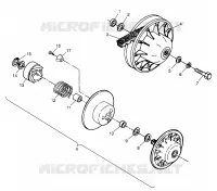 FRIZIONE DRIVEN Trail Boss W97AA25C (4940574057B012)