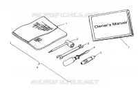 MONTAGGIO KIT DI STRUMENTI 6X6 400L, SWEDISH S948740 AND  NORWEGIAN N948740 (4926812681046A)