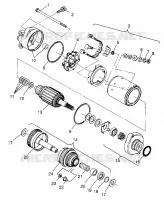 AVVIAMENTO MOTORE SL 700 B974071, Intl. SL 700 I974071, SL 700 Deluxe B974072 (4940874087C013)