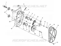 carter della catena ASSEMBLY XLT Special (Xtra) 0946767 (4927112711017A)