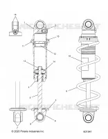 SUSPENSION, SHOCK ANTERIORE TRACK, MONOTUBE 7045530