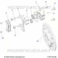 BRAKES, PINZA FRENO POSTERIORE
