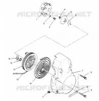 AUTOAVVOLGENTE ASSEMBLY  440 XCR SP X951660 (4932833283D003)