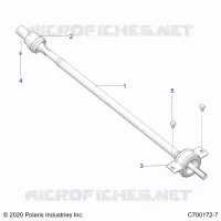 TRASMISSIONE, REAR PROP SHAFT