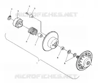 FRIZIONE DRIVEN ASSEMBLY LITE GT/0933133 and STARLITE GT/0933127 (4923232323020A)