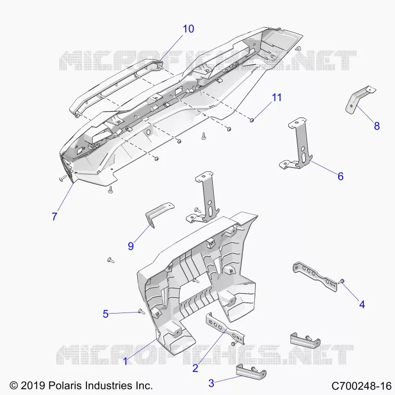 CARROZZERIA POSTERIORE BUMPER