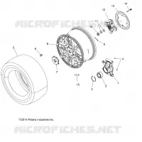 RUOTE, REAR and HUB
