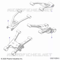 SOSPENSIONE POSTERIORE CONTROL ARMS