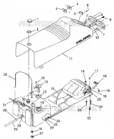 SEDILE   SERBATOIO DI GAS CLASSIC 0983865 (4943624362A006)